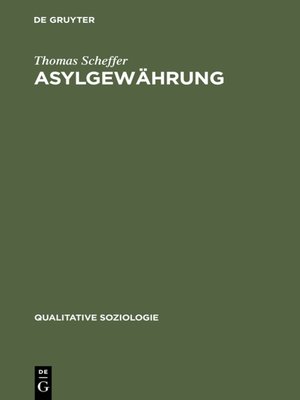 cover image of Asylgewährung